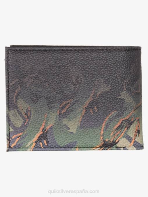 camuflaje - playa cartera de tres pliegues de frescura D6T4D727 hombres Quiksilver