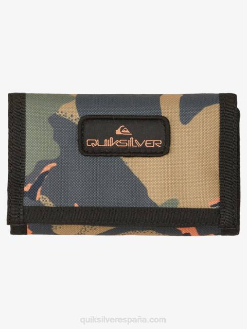 camuflaje - playa la cartera de tres pliegues con estampado diario D6T4D740 hombres Quiksilver