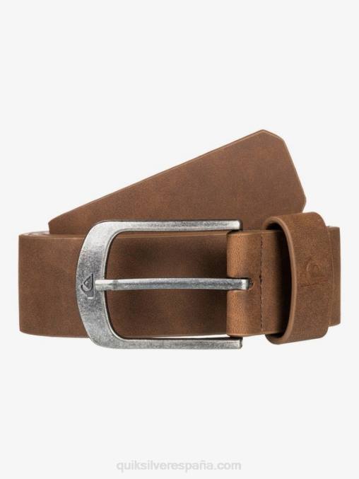 chocolate cinturón de piel sintética de la calle principal D6T4D1096 hombres Quiksilver