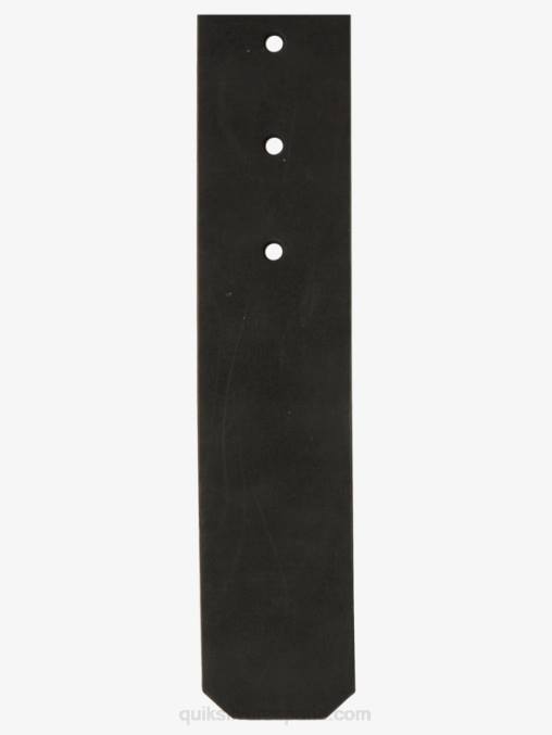 negro cinturón de piel sintética de la calle principal D6T4D1095 hombres Quiksilver