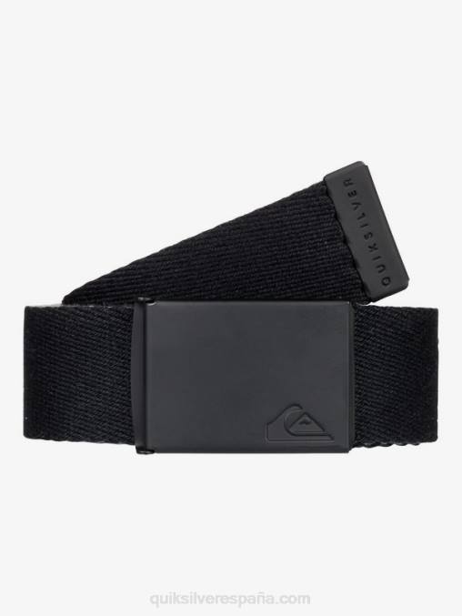 negro el cinturón de correas de mermelada D6T4D42 hombres Quiksilver