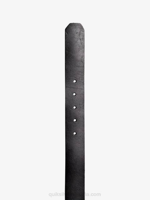 negro el cinturón de cuero de todos los días D6T4D1053 hombres Quiksilver