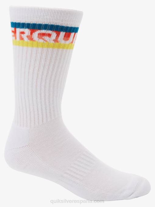 azul claro Paquete de 2 calcetines de hinchamiento diario D6T4D1092 hombres Quiksilver