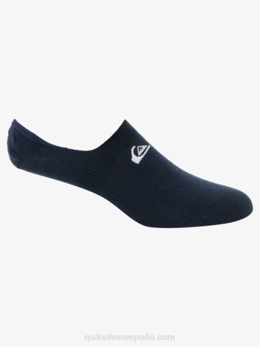 blazer azul claro/marino Pack de 3 calcetines invisibles con forro D6T4D778 hombres Quiksilver
