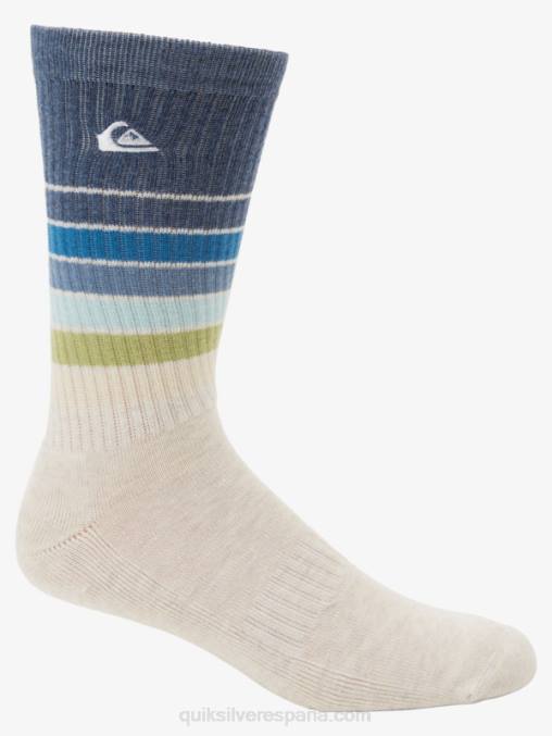 brezo marfil Paquete de 2 calcetines de hinchamiento diario D6T4D1091 hombres Quiksilver