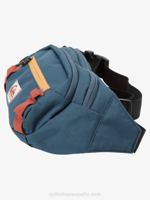 azul marino medianoche riñonera 3l caminante solitario D6T4D609 hombres Quiksilver