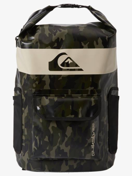 camuflaje negro mochila de surf mediana sea stash 20l D6T4D861 hombres Quiksilver