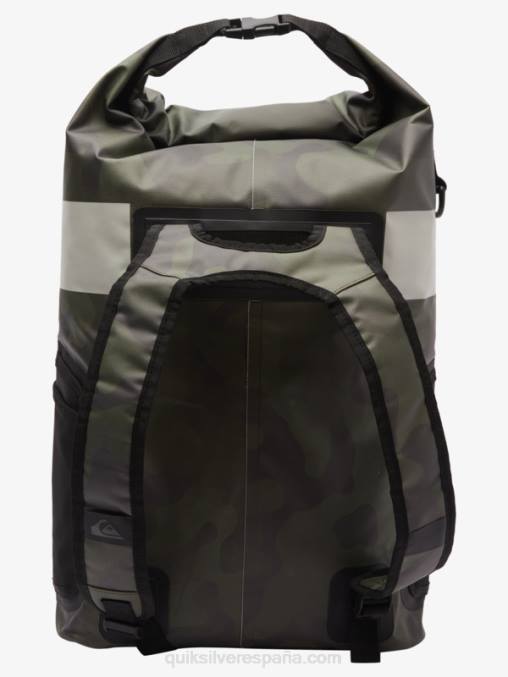 camuflaje negro mochila de surf mediana sea stash 20l D6T4D861 hombres Quiksilver