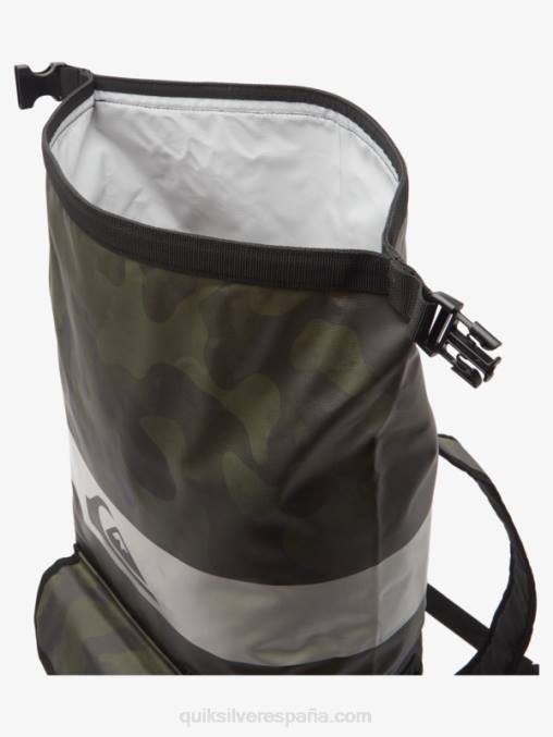 camuflaje negro mochila de surf mediana sea stash 20l D6T4D861 hombres Quiksilver