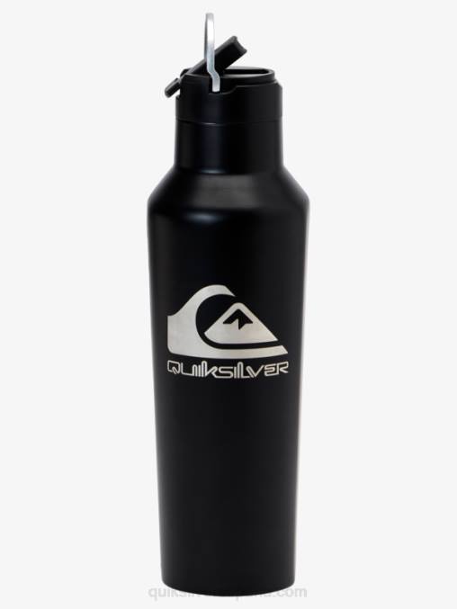 negro botella de agua D6T4D1181 hombres Quiksilver x Corkcicle