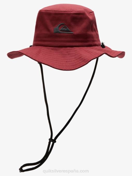 Marsala sombrero boonie safari bushmaster D6T4D125 hombres Quiksilver
