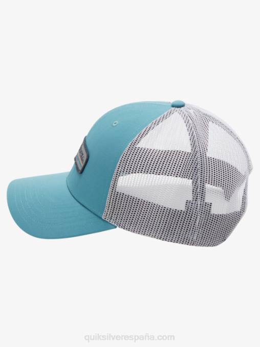 azul bretaña gorra trucker con captura en popa D6T4D966 hombres Quiksilver