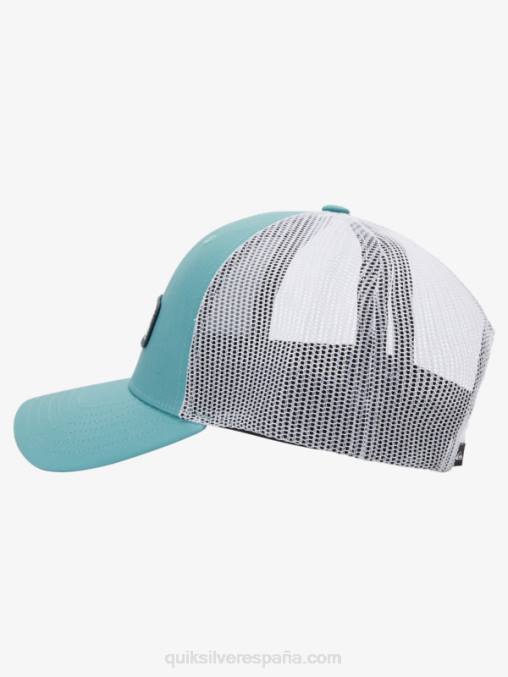 azul bretaña gorra trucker con captura en popa D6T4D966 hombres Quiksilver