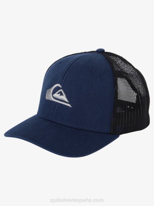 azul marino medianoche gorra de camionero D6T4D601 hombres Quiksilver