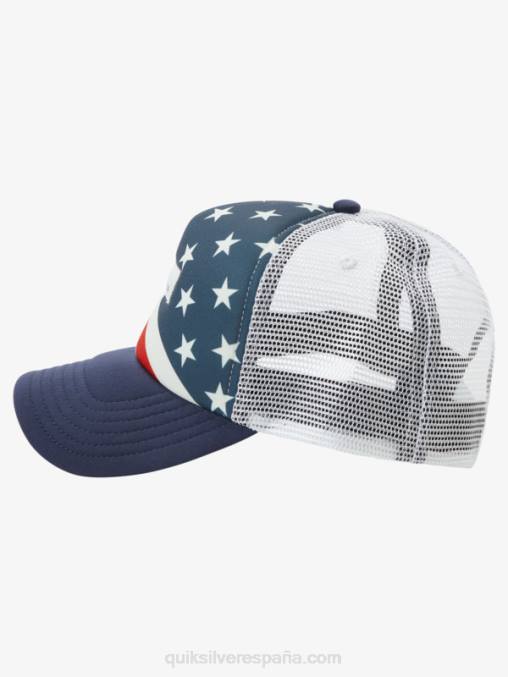 azul marino medianoche gorra trucker coop de urraca D6T4D563 hombres Quiksilver