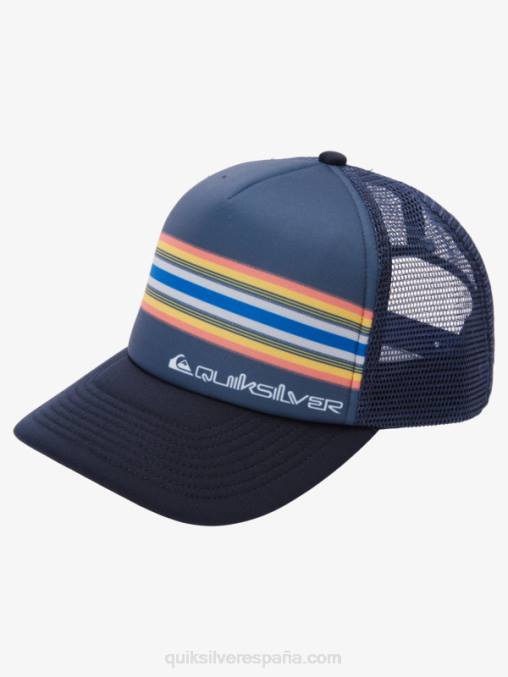 chaqueta azul marino gorra trucker coop buitre D6T4D1050 hombres Quiksilver