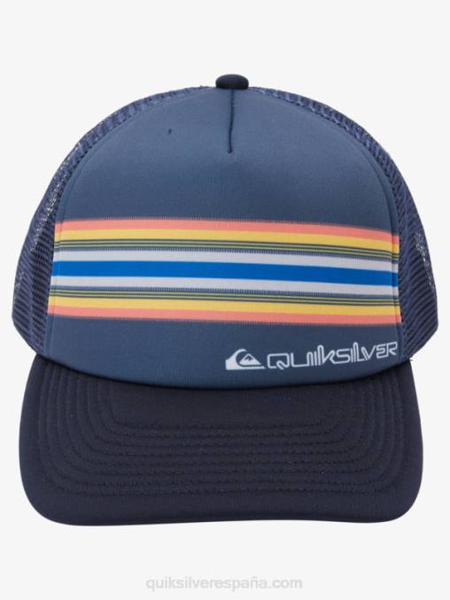 chaqueta azul marino gorra trucker coop buitre D6T4D1050 hombres Quiksilver