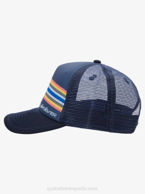 chaqueta azul marino gorra trucker coop buitre D6T4D1050 hombres Quiksilver