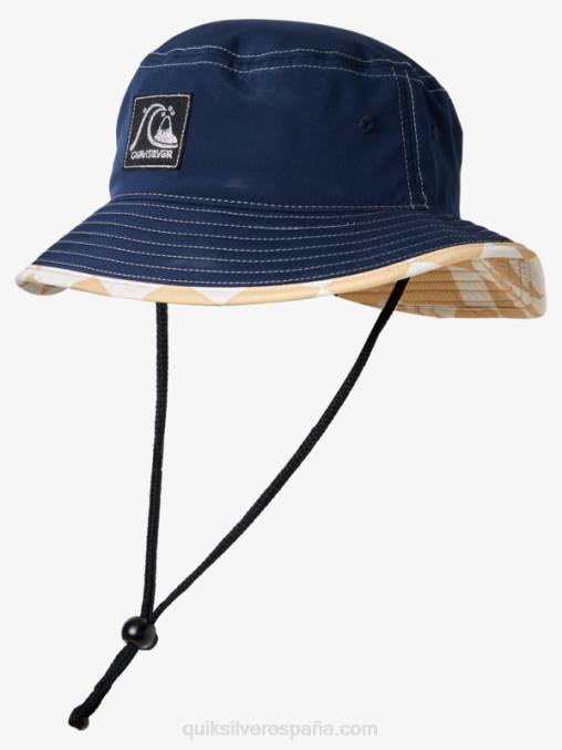 chaqueta azul marino sombrero para el sol boonie original D6T4D932 hombres Quiksilver