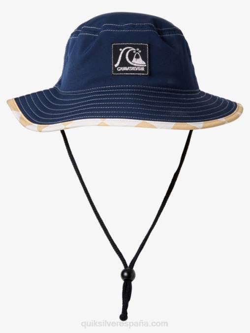 chaqueta azul marino sombrero para el sol boonie original D6T4D932 hombres Quiksilver