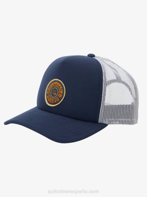 chaqueta azul marino sombrero snapback bloqueado por la brisa D6T4D1723 hombres Quiksilver