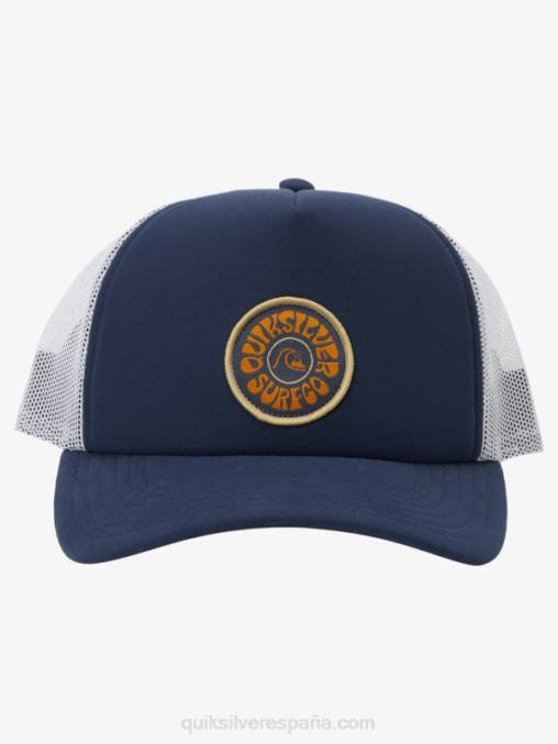 chaqueta azul marino sombrero snapback bloqueado por la brisa D6T4D1723 hombres Quiksilver