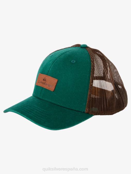 follaje abajo del sombrero del camionero de la escotilla D6T4D663 hombres Quiksilver