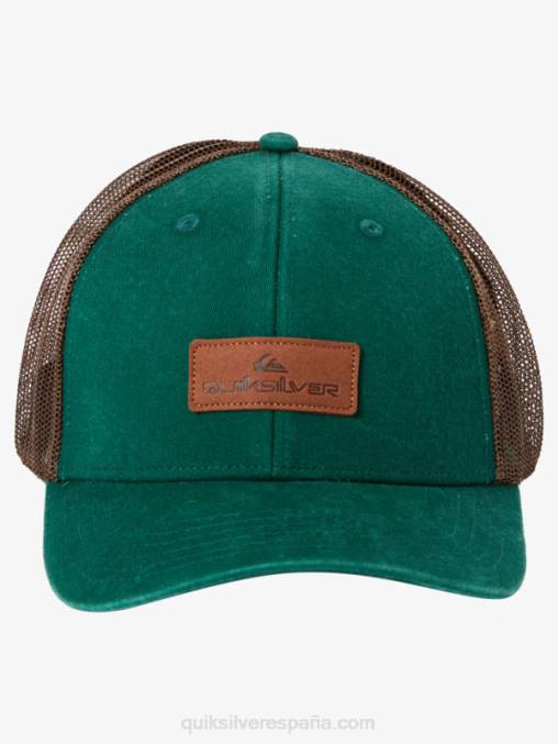 follaje abajo del sombrero del camionero de la escotilla D6T4D663 hombres Quiksilver