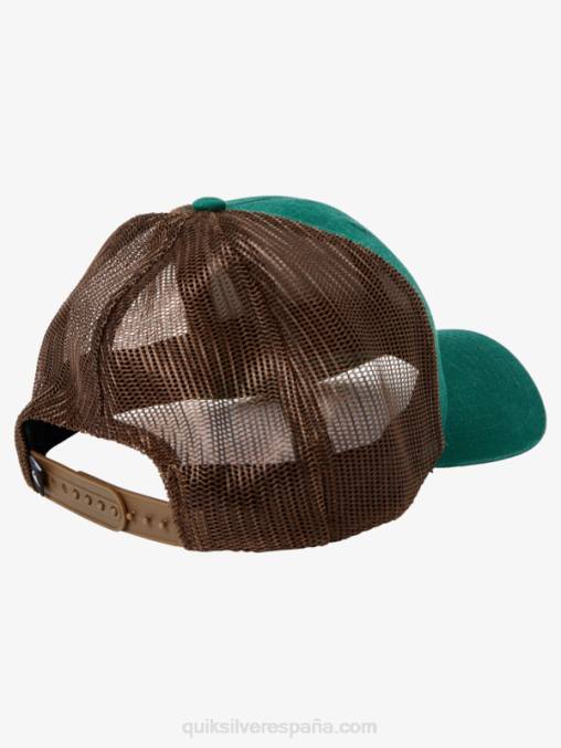 follaje abajo del sombrero del camionero de la escotilla D6T4D663 hombres Quiksilver