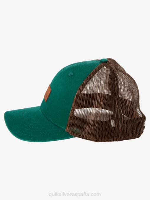 follaje abajo del sombrero del camionero de la escotilla D6T4D663 hombres Quiksilver