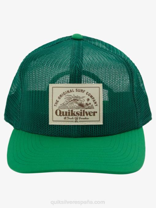 follaje gorra de camionero con malla D6T4D1074 hombres Quiksilver