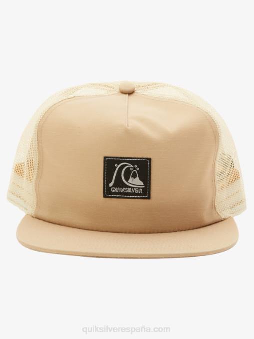 gris oliva gorra snapback a cuadros D6T4D756 hombres Quiksilver