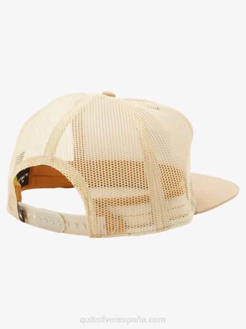 gris oliva gorra snapback a cuadros D6T4D756 hombres Quiksilver