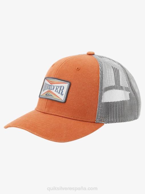 la meca naranja sombrero de camionero arrastrero D6T4D439 hombres Quiksilver