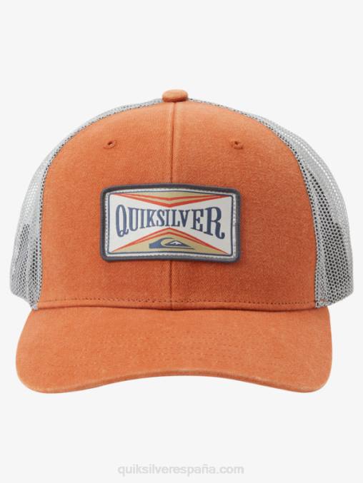 la meca naranja sombrero de camionero arrastrero D6T4D439 hombres Quiksilver