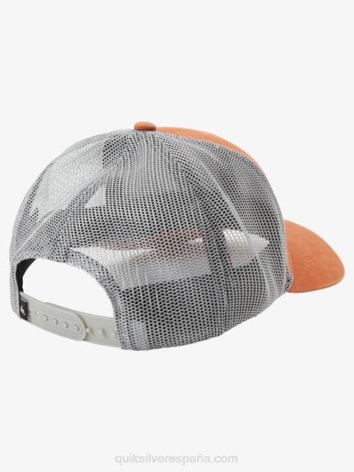 la meca naranja sombrero de camionero arrastrero D6T4D439 hombres Quiksilver