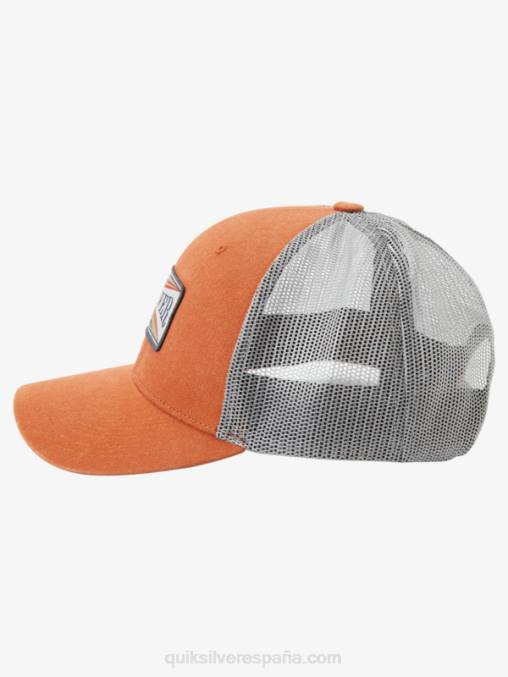 la meca naranja sombrero de camionero arrastrero D6T4D439 hombres Quiksilver