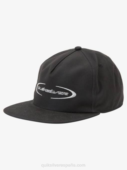 negro gorra de béisbol técnica D6T4D707 hombres Quiksilver