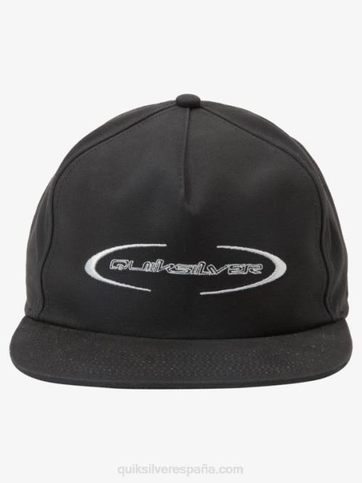 negro gorra de béisbol técnica D6T4D707 hombres Quiksilver
