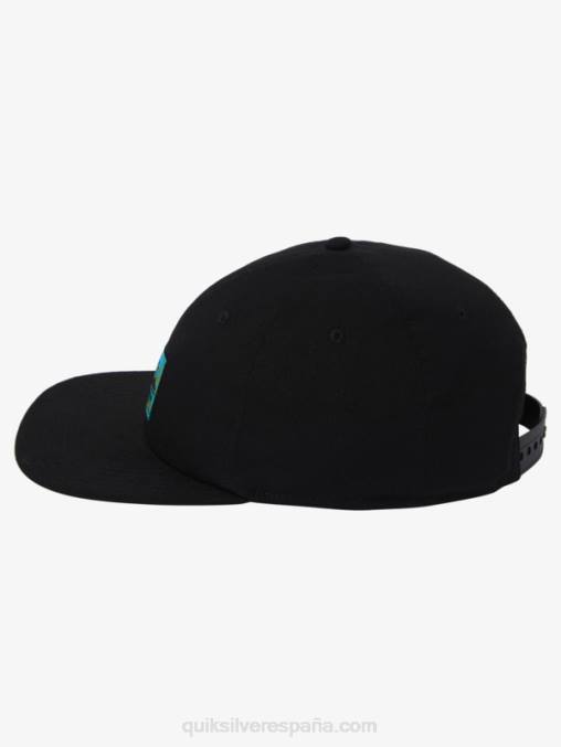 negro gorra de beisbol gregg kaplan D6T4D1252 hombres Quiksilver