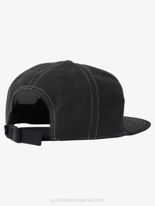 negro gorra de beisbol original D6T4D1187 hombres Quiksilver