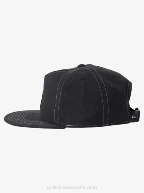 negro gorra de beisbol original D6T4D1187 hombres Quiksilver