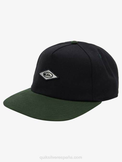 negro gorra de beisbol zinger D6T4D605 hombres Quiksilver