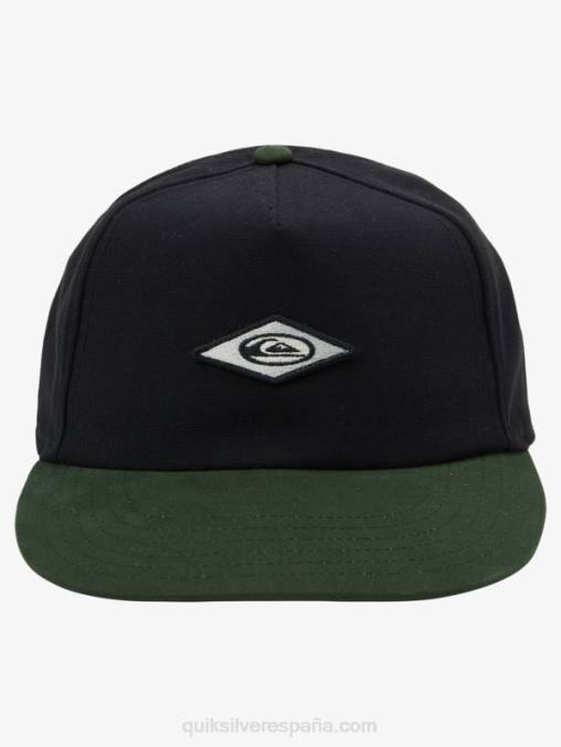negro gorra de beisbol zinger D6T4D605 hombres Quiksilver