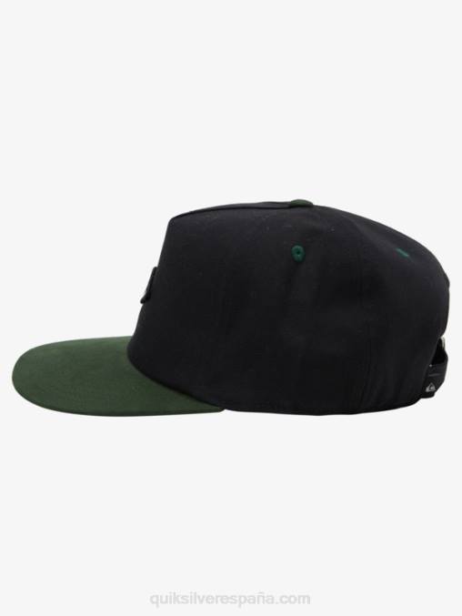 negro gorra de beisbol zinger D6T4D605 hombres Quiksilver