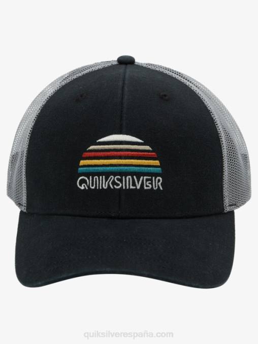 negro gorra de camionero con larguero D6T4D1194 hombres Quiksilver
