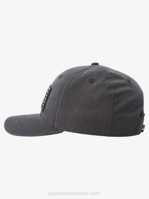 negro gorra snapback con conexión a tierra america D6T4D797 hombres Quiksilver