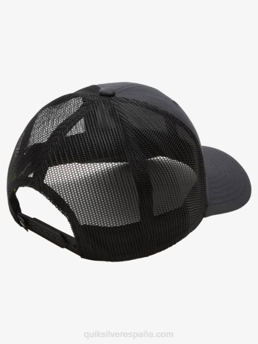 negro gorra trucker con captura en popa D6T4D965 hombres Quiksilver