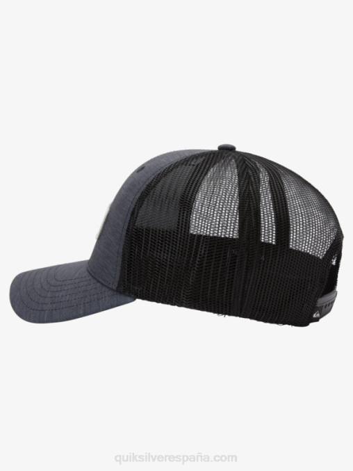 negro gorra trucker con captura en popa D6T4D965 hombres Quiksilver