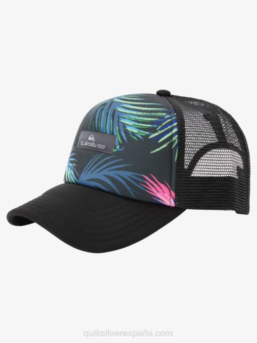negro gorra trucker coop de urraca D6T4D562 hombres Quiksilver